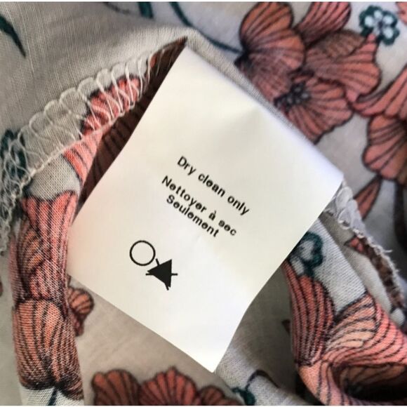 ASTR The Label Red Poppy Print Off Shoulder Crop Top Blouse - Picture 13 of 16